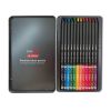 Creioane colorate HERLITZ ChroMIX, 12 culori/set, cutie metal